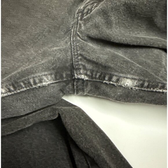 Levi's  Men's 560 Jeans Orange Tab Black Loose Fit Tapered Leg 90s USA 32 x 29 - Picture 8 of 10